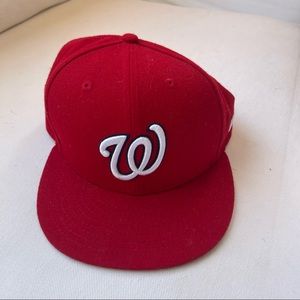 Washington Nationals New Era Fitted Cap